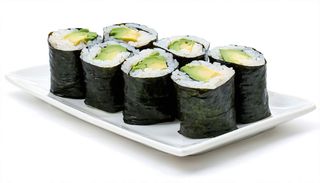 Hosomaki riso e avocado