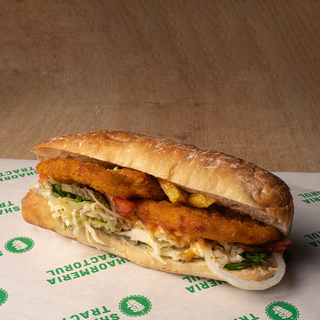 Ciabatta cu Snitel de Pui