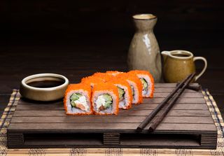 Կալիֆորնիա սաղմոնով 8 կտոր