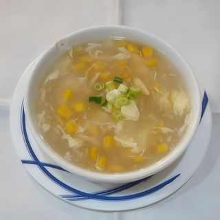 Sopa De Maíz Con Pollo