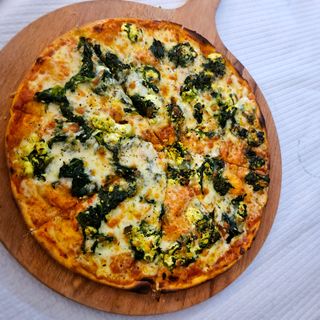 Pizza Palak Panner