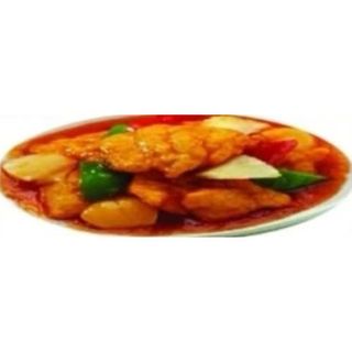 Pescado Con Salsa Agridulce