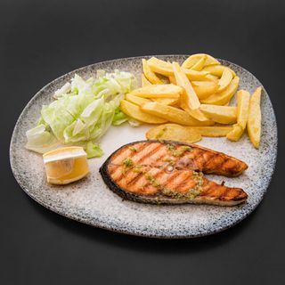 Salmón A La Plancha