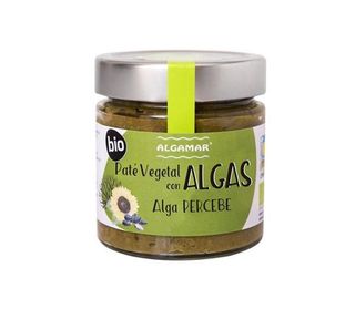 Pate Vegetal Con Alga Percebe Algamar 180Gr