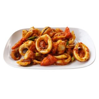 Calamares Con Salsa Picante