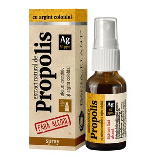 Propolis Cu Argint Coloidal Fara Alcool Spray 20ml