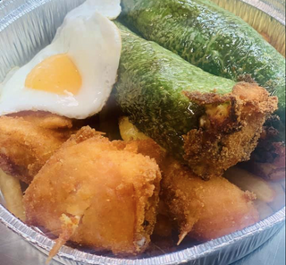 Rollito De Bacon Con Langostino (Para Compartir)