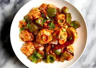 Chilli Momo pork