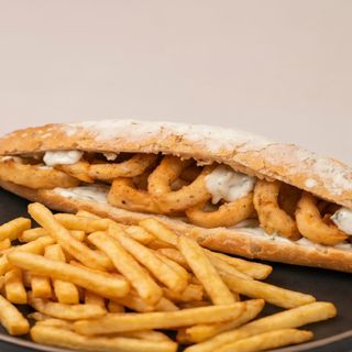  Bocadillo Calamars   