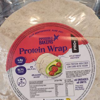 Fajitas proteícas ( 6 unidades)