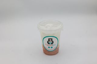 Latte ricco al taro bobo (芋泥啵啵厚牛乳)