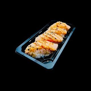Nigiris de Salmão Defumado 4 peças. 