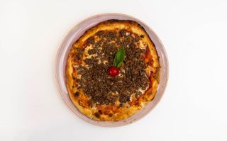 pizza viande hachée