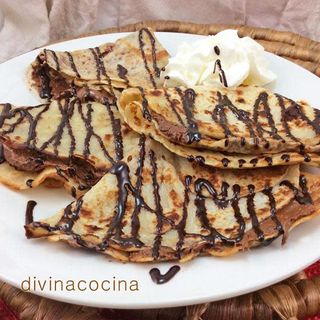 Crepes Con Nutella