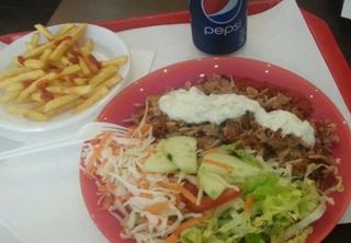 Piatto Kebab e Bibita grande