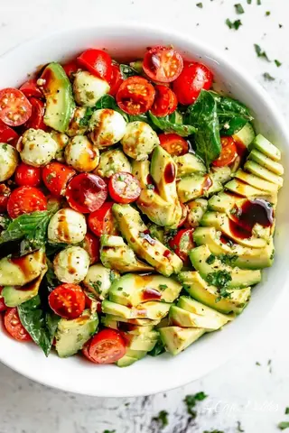 Capresa & Avocado Salad
