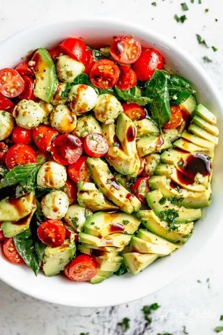 Capresa & Avocado Salad