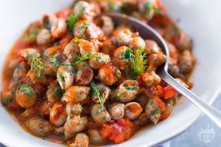 Lumache di mare saltate