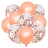 Set 10 baloane aurii