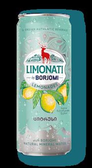 ლიმონათი ბორჯომი ციტრუსით 0.33ლ