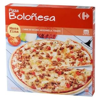 Pizza Boloñesa Carrefour 375 Gr.