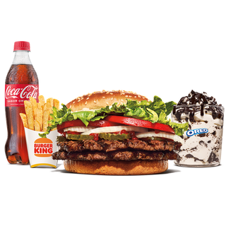 Menú Completo Whopper® Doble