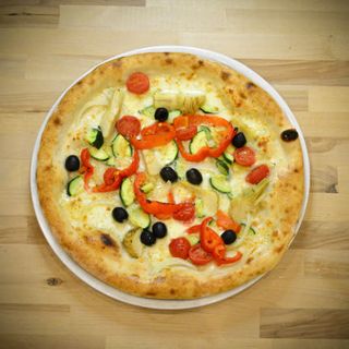 Pizza Blanca Ortolana