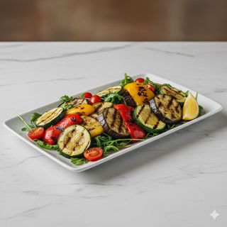 Verdure grigliate di stagione