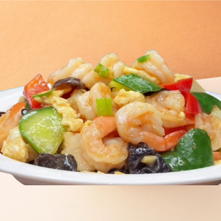 Langostino Con Verduras