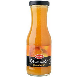 Zumo de melocotón