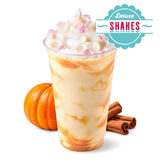 Pumpkin Shake sa šlagom i marshmallows 500 ml