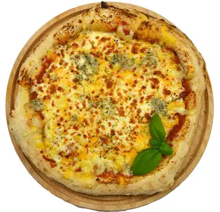 Pizza Artesanal 4 Quesos (Mediana)