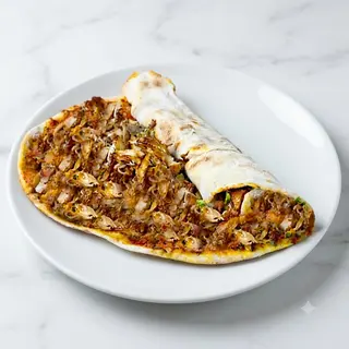 Menú Pizza Turca (Lahmacun) Mixto