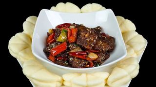 Говядина с лепешками по-сычуаньски