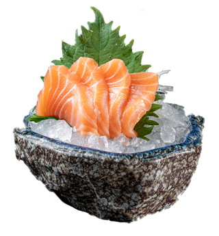 201. Sashimi salmone 4 pezzi