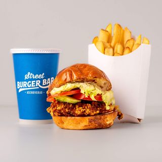 Spicy Chicken burger меню