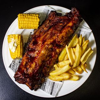 Costillas BBQ (Rack Entero)