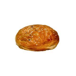 Слойка "Курячий стейк з сиром"