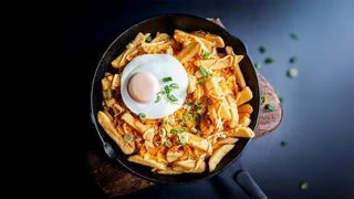 Loaded fries & Egg