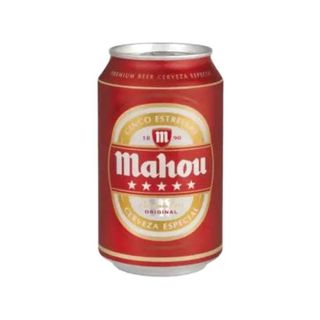 Cerveza Mahou Lata 330 ml.