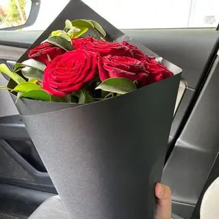 10 Fleurs Rouge Et Blanc