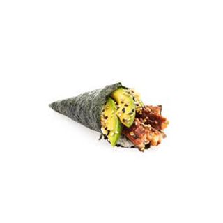 Temaki atún con aguacate (1 pza.) 