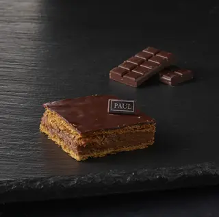 Milhojas chocolate