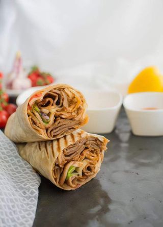 Kebab kanapka pita mega