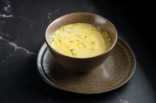 Ciorbă de curcan a-la-grec