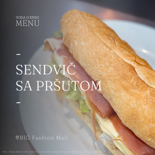 Sendvič sa pršutom