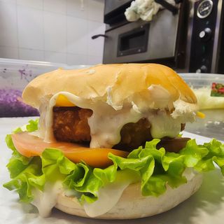 Hamburguesa De Pollo Crispy