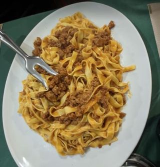 Tagliatelle fatte in casa