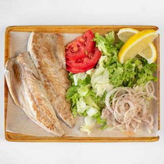 Филе от дива скумрия на грил