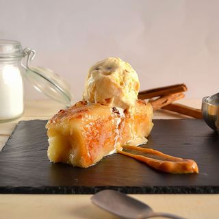 Torrija Con Helado